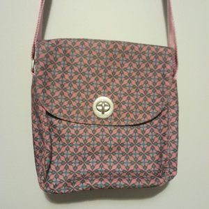 Baggalini - Crossbody - Pink Geometric Design